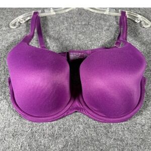 Victorias Secret Body by Victoria Perfect Shape Bra Purple Underwire 38D 12582